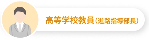 高等学校教員（進路指導部長）